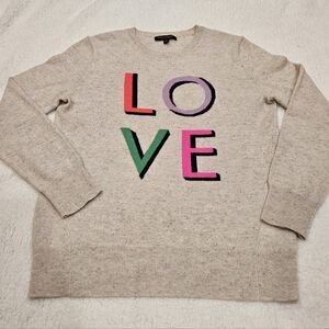 Banana Republic 100% Cashmere Love Crewneck Size S